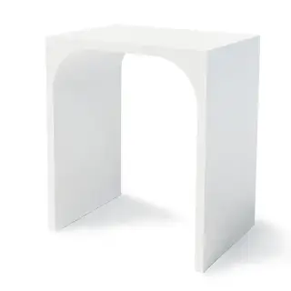 3SC Bemood White Стул 40х28х45см., напольный, цвет: белый