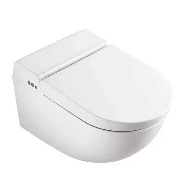 Catalano Cataclean Унитаз подвесной 59х38см., с крышкой-биде, покрытие Cataglaze+, цвет: белый