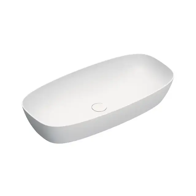 Catalano Alvea Раковина 80x40см накладная, без отв., цвет: белый матовый