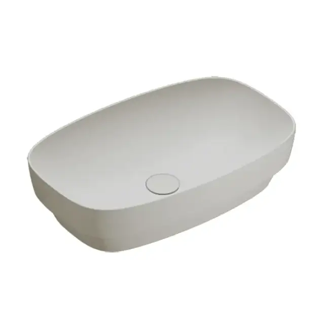 Catalano Alvea Раковина 60x38см встраиваемая, без отв., цвет: Cemento Satinato