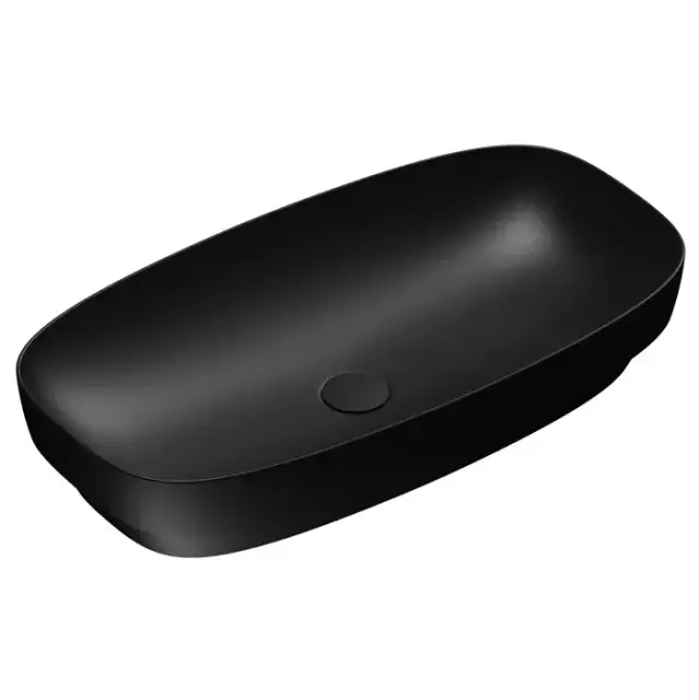 Catalano Alvea Раковина 75x40см встраиваемая, без отв., цвет: черный матовый