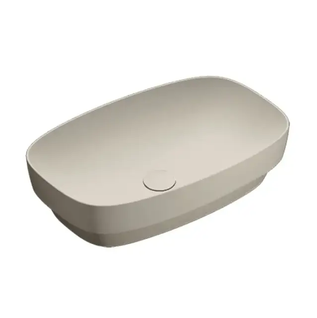 Catalano Alvea Раковина 60x38см встраиваемая, без отв., цвет: Sabbia Satinato