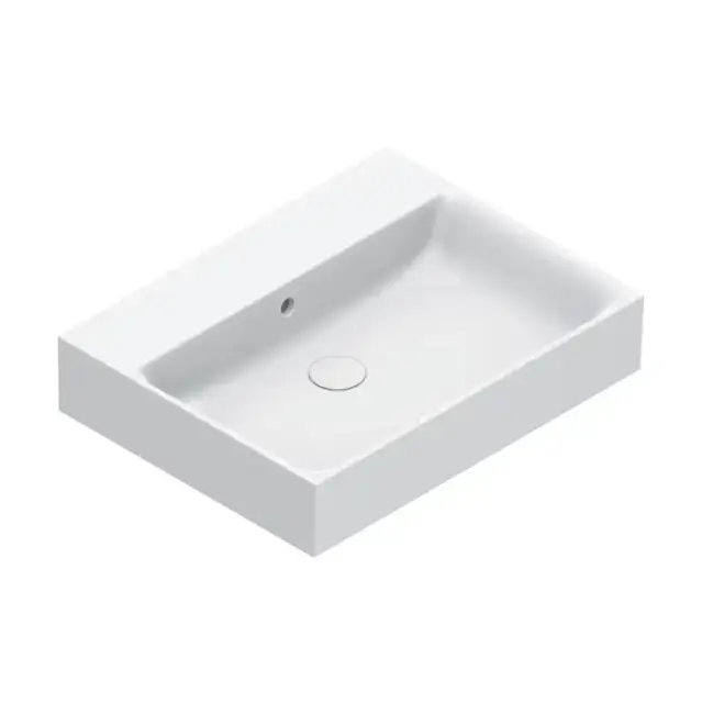 Catalano Premium Раковина 60х47см, подвесная, без отв., цвет: белый глянцевый