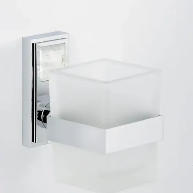 THG Masque de Femme métal lisse Стакан, подвесной, цвет: хром