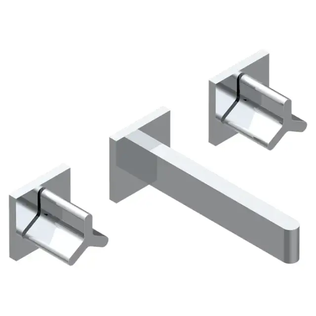 THG ICON-X METAL Смеситель для раковины, настенный, цвет: хром