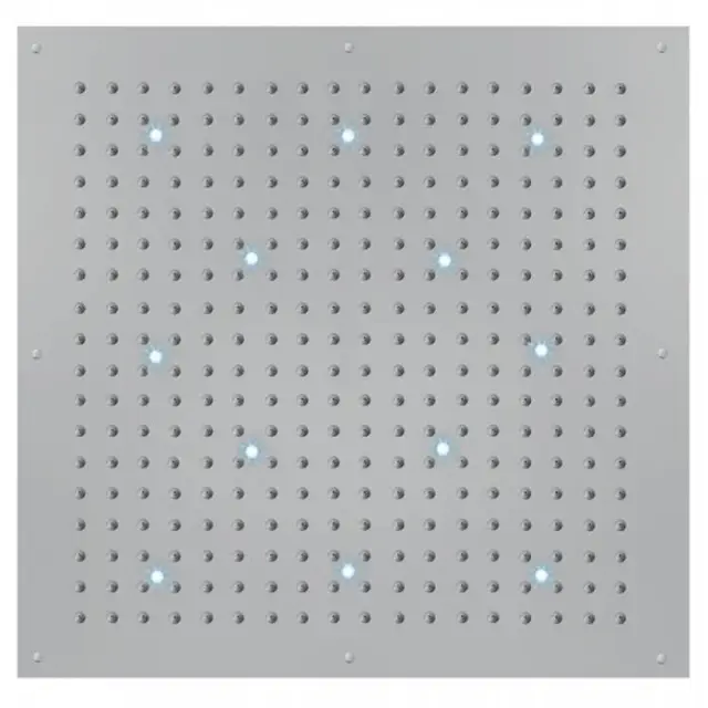 Bossini Dream-XL CUBE Верхний душ 100x100см, с 12 LED RGB, цвет: хром