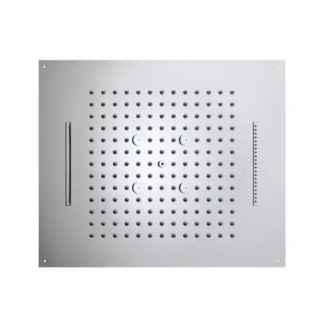 Bossini Dream Верхний душ 57x47см, 4 режима (дождь, каскад, водопад туман), потолочный, цвет: хром