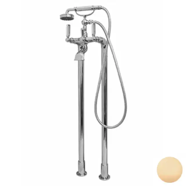 Bossini Liberty Смеситель для ванны, напольный, высота 89см, цвет: античная бронза