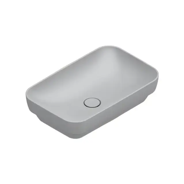 Catalano Green Раковина 60x38см, встраиваемая, без отв., цвет: Cemento Satinato