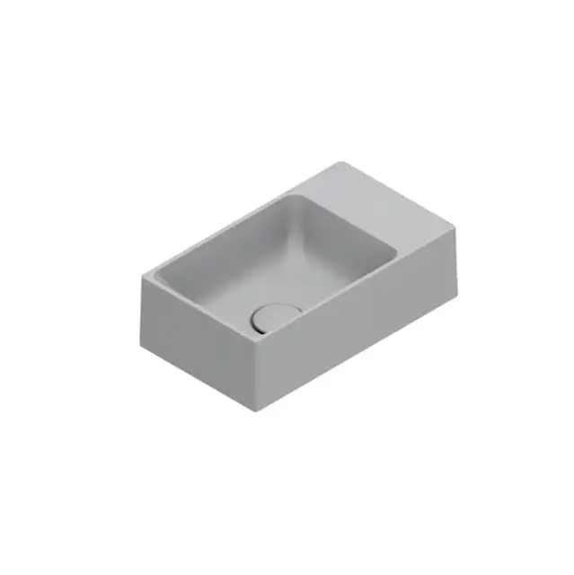 Catalano Premium Раковина 40x23см, без отв., цвет: Cemento Satinato