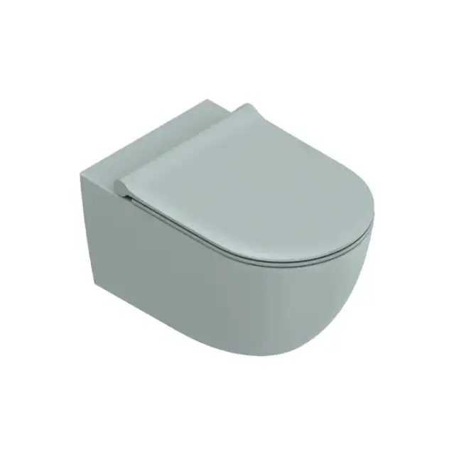 Catalano Sfera Унитаз подвесной 55x35см, безободковый, смыв Tornado, покрытие Twinglaze+, цвет: Aqua Satinato