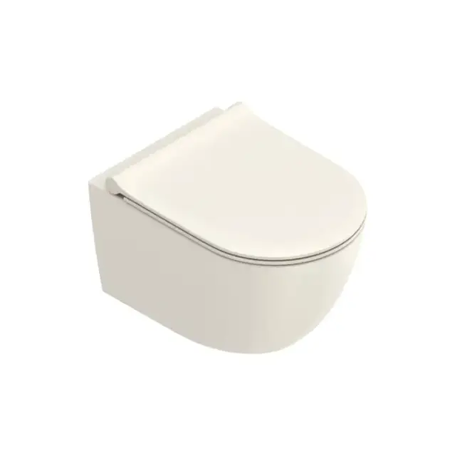 Catalano Sfera Унитаз подвесной 50x35см, безободковый, смыв Tornado, покрытие Twinglaze+, цвет: Lino Satinato