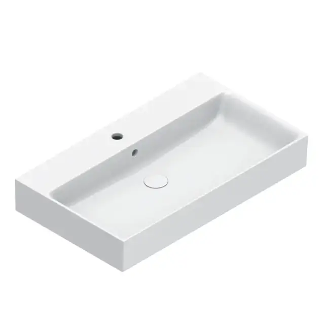 Catalano Premium Раковина 80x47см, с 1 отв., цвет: белый матовый