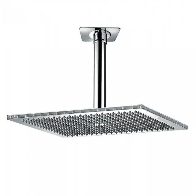 BOSSINI DREAM-RECTANGULAR Верхний душ 500 x 400 мм 1 режим - держателем вертикальным 300 x &Oslash; 36 мм, цвет: хром