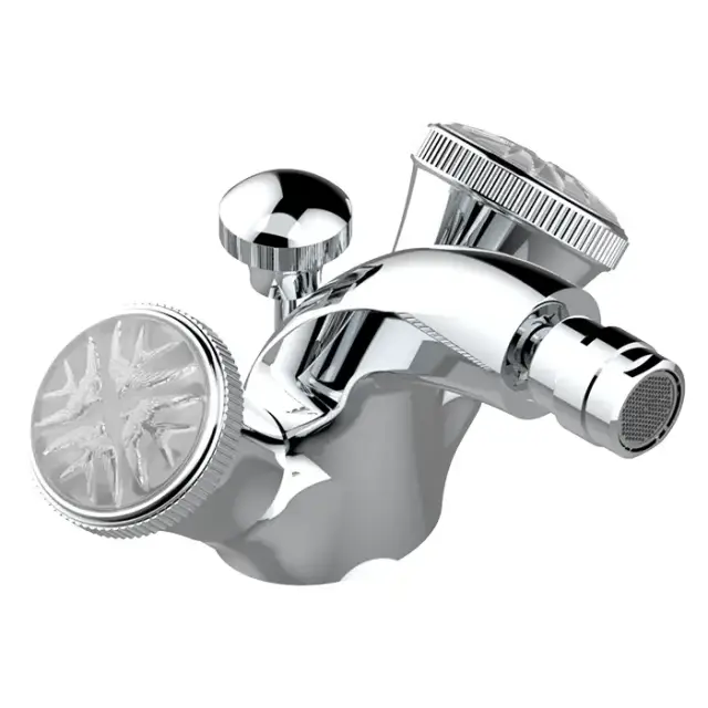 THG Hirondelles Смеситель для биде, 1 отв., цвет: хром