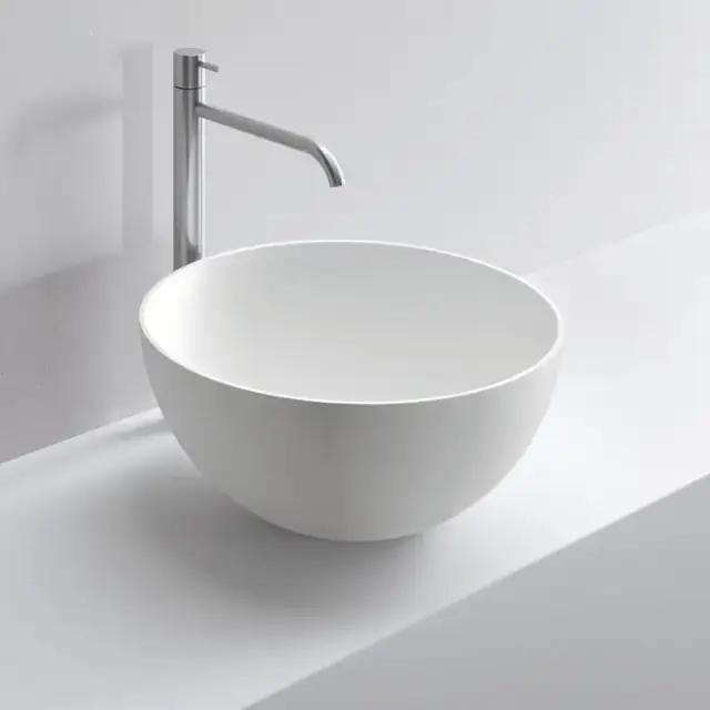 NOORTH milldue edition Раковина 45x20 см, без отв., накладная, цвет: белый