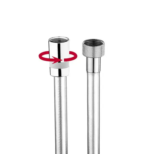 Bossini Cromolux Шланг для душа 125см., цвет: хром