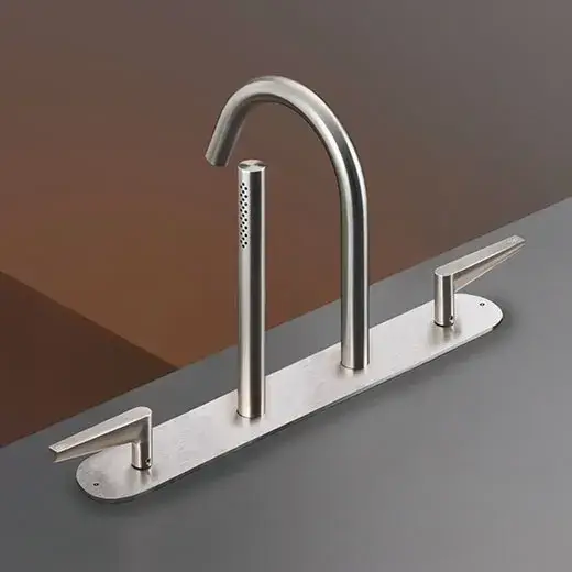 Смеситель для ванны CEA Flag FLG61S СТАЛЬ SATIN