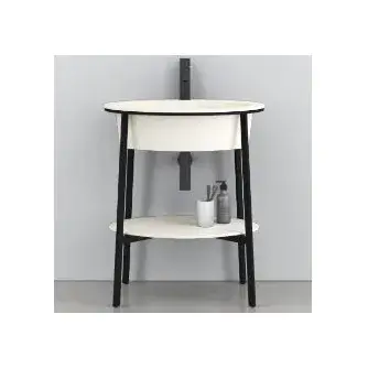 Консоль для ванной комнаты Cielo CATINO CASTO.NM Matt Black