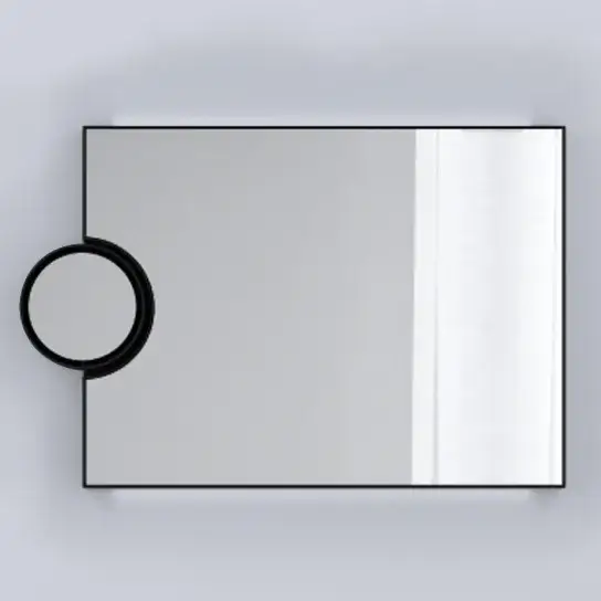 Зеркало для ванной Cielo Polifemo POSPL.FE MATT BLACK