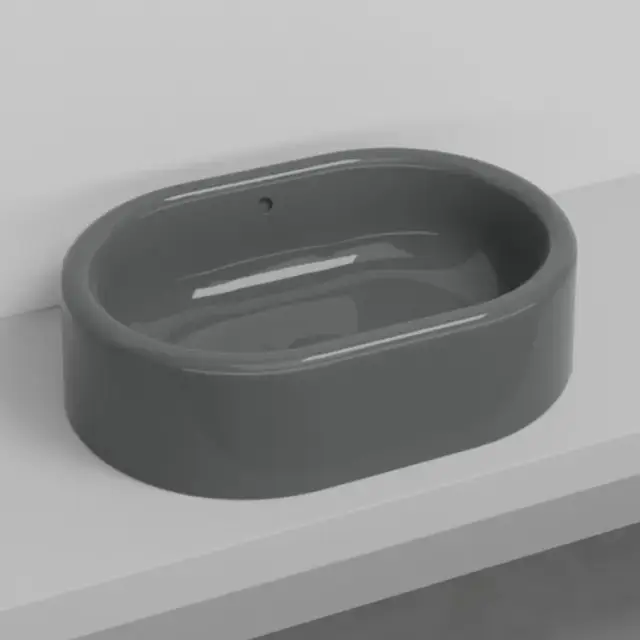 Раковина в ванную Cielo ITACA ITLAO.FU цвет-FUMO