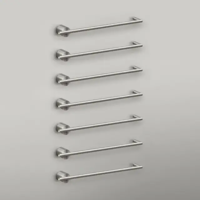 Полотенцесушитель электрический CEA EQUILIBRIO EQB07S = TRS01+SEL01(x7шт.) матовая сталь