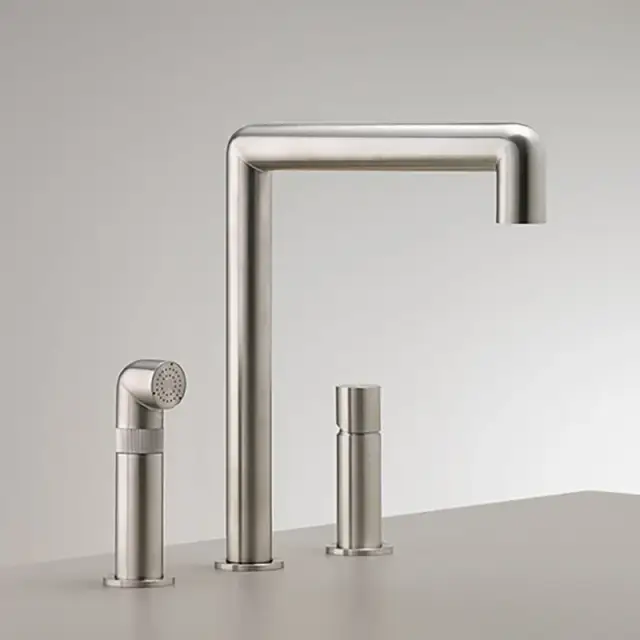 Смеситель для кухни CEA Cartesio CAR08S сталь