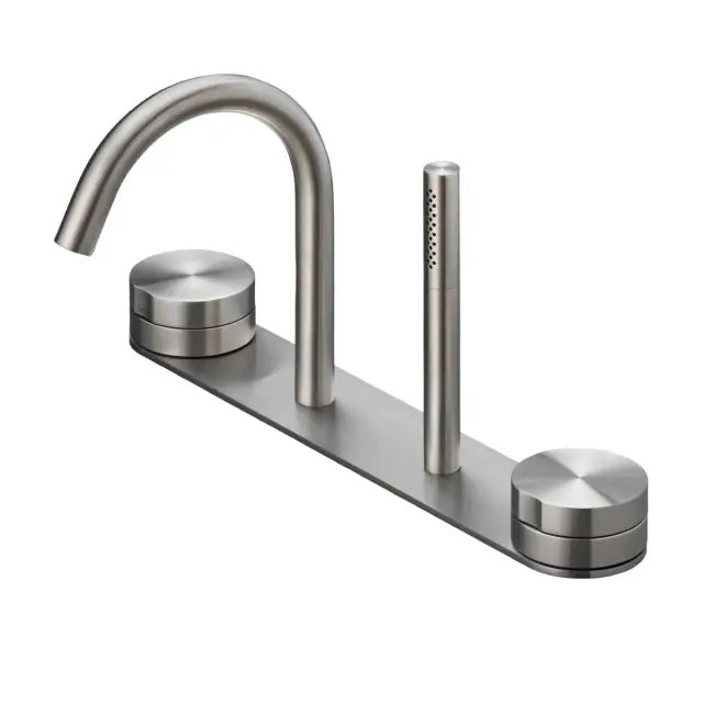 Смеситель для ванны CEA GIOTTO PLUS GIO115S матовая сталь