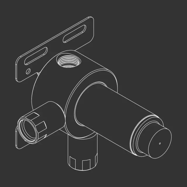Внутренняя часть смесителя CEA UCS08