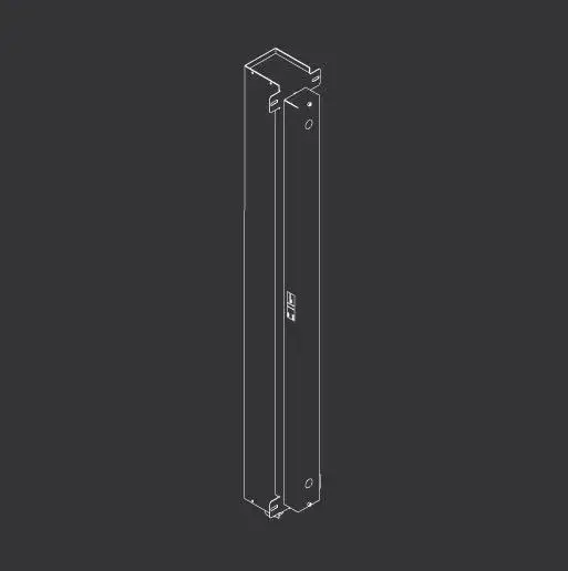 Короб для душевого гарнитура встраиваемый в стену