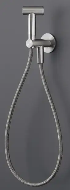 Гигиенический душ CEA FRE227BKS СТАЛЬ SATIN/шланг силикон BLACK