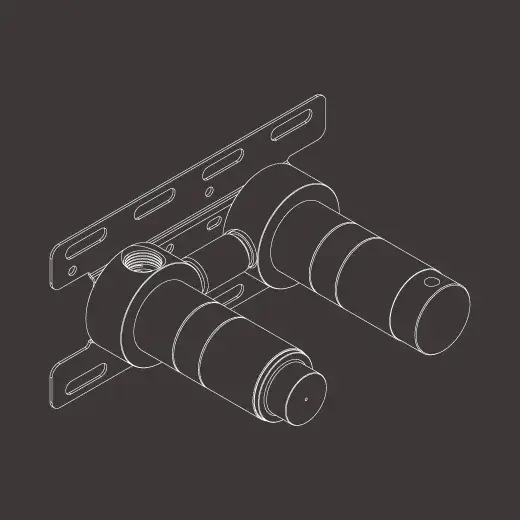 Встраиваемая часть смесителя