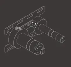 Встраиваемая часть смесителя
