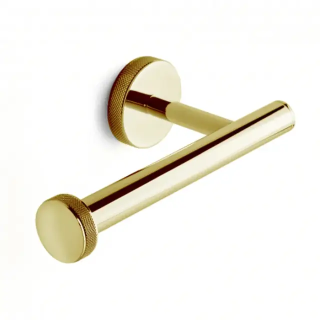 3SC Ribbon Держатель туалетной бумаги без крышки, подвесной, цвет: Matt Gold 24Kt RB06SXGO