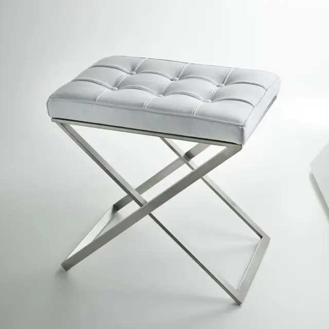 3SC Lino & Lone Стульчик для ванной, цвет: Matt Satin Nickel LONE-C/NX/01