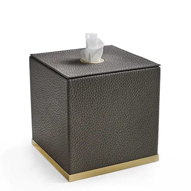 3SC Milano Контейнер для салфеток, 14х14хh14 см, настольный, цвет золото Lucido ML71AGD