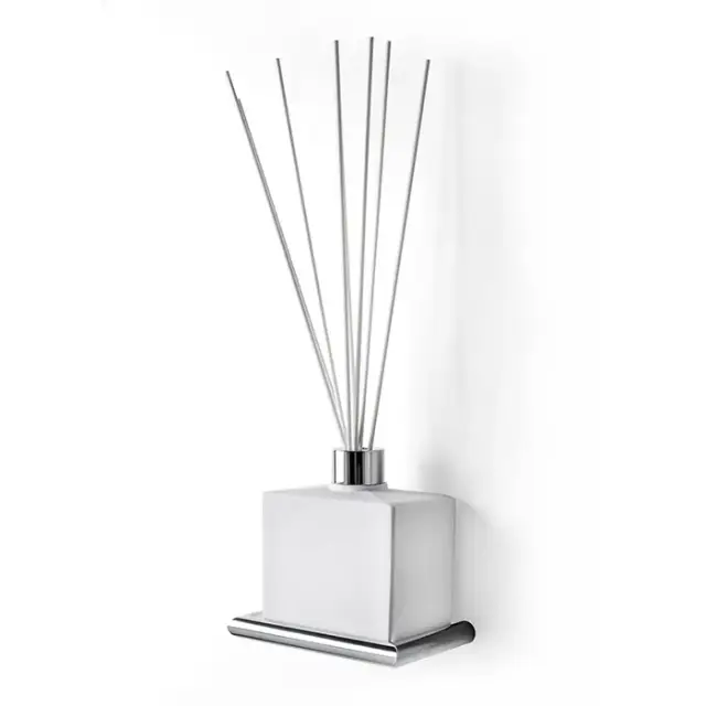 3SC Guy Ароматический диффузор подвесной, композит Solid Surface, цвет: белый матовый/хром GU01PRSL