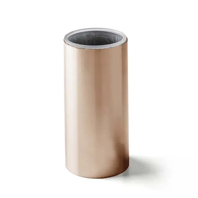 3SC Metal TonDa Стакан для зубных щеток настольный, стеклянный матовый, цвет: oro rosa opaco MET03AGDRM