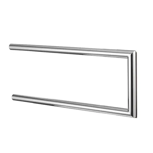 3SC Guy Полотенцедержатель двойной, неповоротный, плечо 30см, цвет хром матовый GU29SM