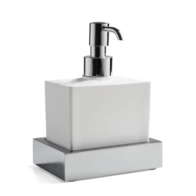 3SC SK 3.0 Дозатор для жидкого мыла, настольный, композитная колба, цвет: хром SK01DASL.BO