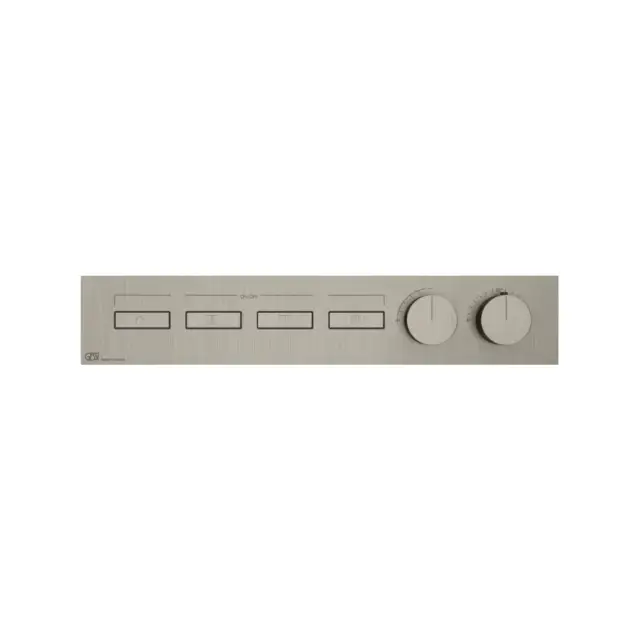 Gessi Hi-Fi Термостат для душа, с включением для 4 источников, цвет: finox brushed nickel 63016#149