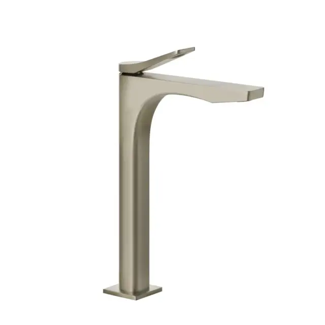 Gessi Rilievo Смеситель для раковины высокий без донного клапана, цвет: finox brushed nickel 59004#149