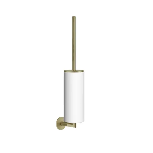Gessi Anelo Ершик для унитаза подвесной с керамической колбой, цвет: brushed brass PVD 63719#727