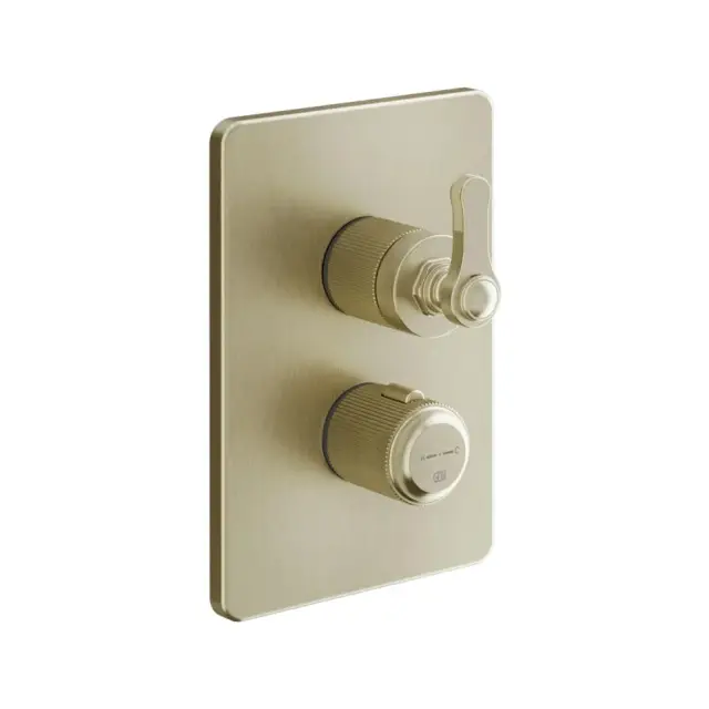 Gessi Venti20 Смеситель встраиваемый, термостатический, с переключателем на 2 положения, внешняя час 65135#727