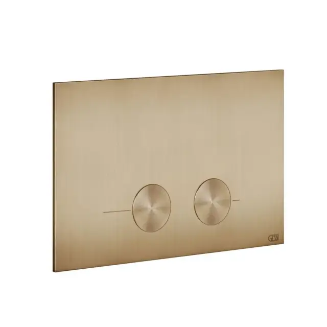 Gessi для Geberit Sigma Панель смыва из латуни, цвет: warm bronze brushed PVD 54611#726