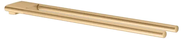 Keuco Edition 400 Полотенцедержатель двойной 45 см, подвесной, цвет: латунь 11518 250000