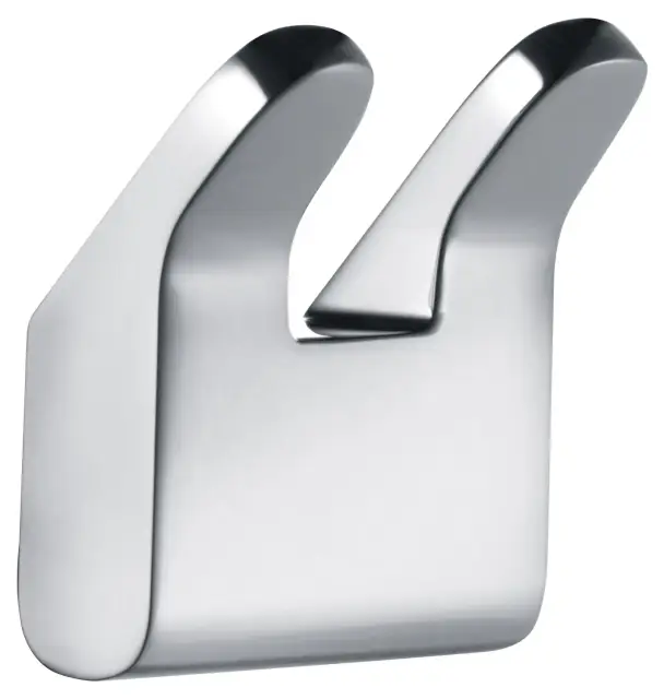 Keuco Collection Moll Крючок для полотенца двойной, подвесной, цвет: нержавеющая сталь 12713 210000