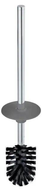 Keuco Collection Moll Ершик для унитаза с ручкой и крышкой, без колбы, цвет: хром/антрацит 12764 014001