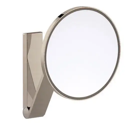 Keuco Kosmetikspiegel Косметическое зеркало подвесное, 5-ти кратное увелич., подсветка, цвет: никель 17612 050000