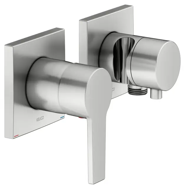 Keuco Edition 11 Смеситель для душа встраив., внеш. часть, 2 потреб., с переключ., цвет:нерж. сталь 51151 211222